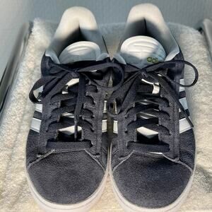 adidas GRAND COURT 2.0 SHOES - Blue and White - Size 6.5Y/8.5 Women's
